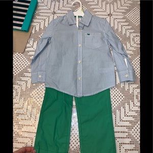 Carter’s big boy Stripe 2 pc set